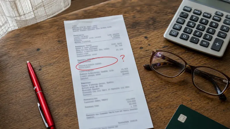 Comprovante bancário com dados do destinatário marcados representa Pix enviado para conta errada.
